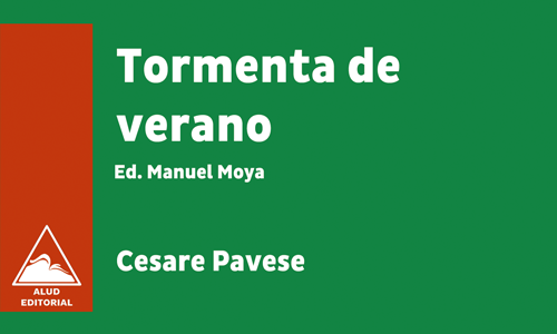 Tormenta de verano - Cesare Pavese